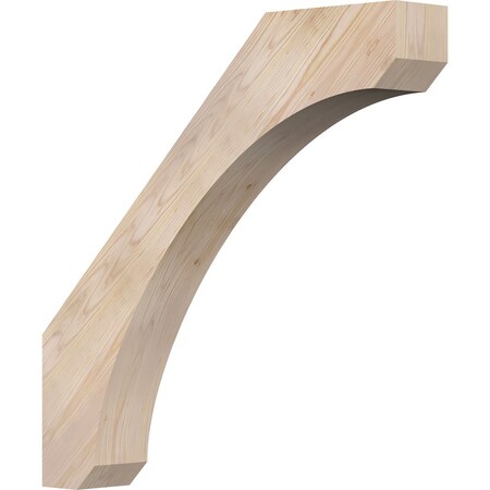 Ekena Millwork 5 1/2"W x 34"D x 34"H Legacy Smooth Knee Brace, Douglas Fir BRC06X34X34LEC00SDF